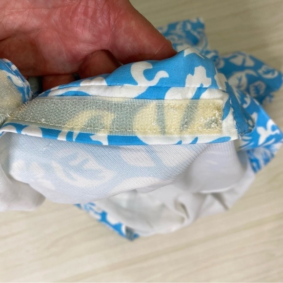 Parke and Ronan Aqua blue Hawaiian swim shorts size 34 - Picture 5 of 11